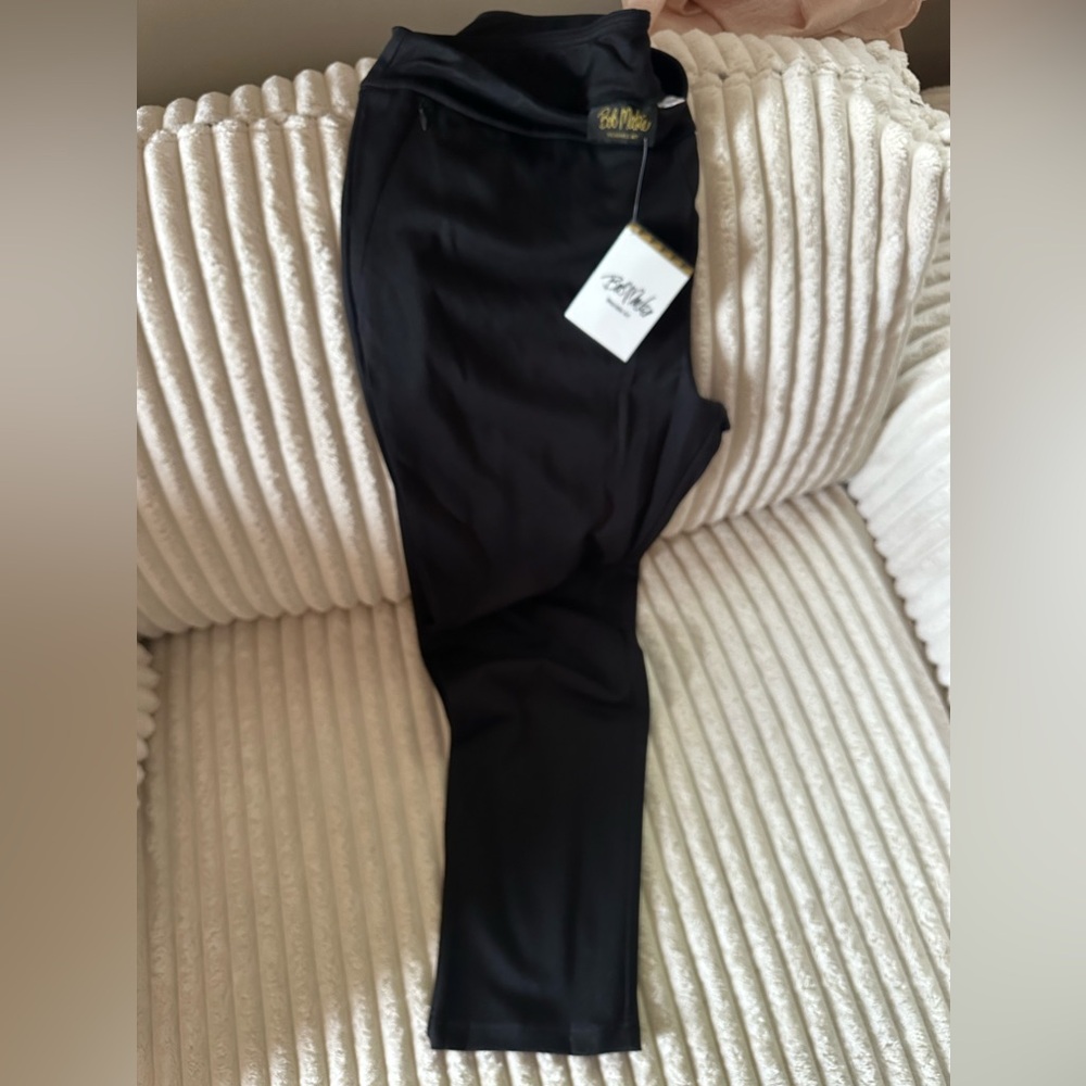 Brand new black slacks with pockets!